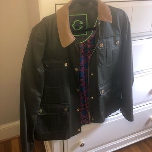 C Wonder jacket Tory Burch Ex husband brand